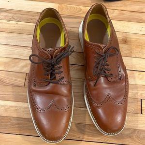 Cole Haan Grand Leather Wingtip Oxfords